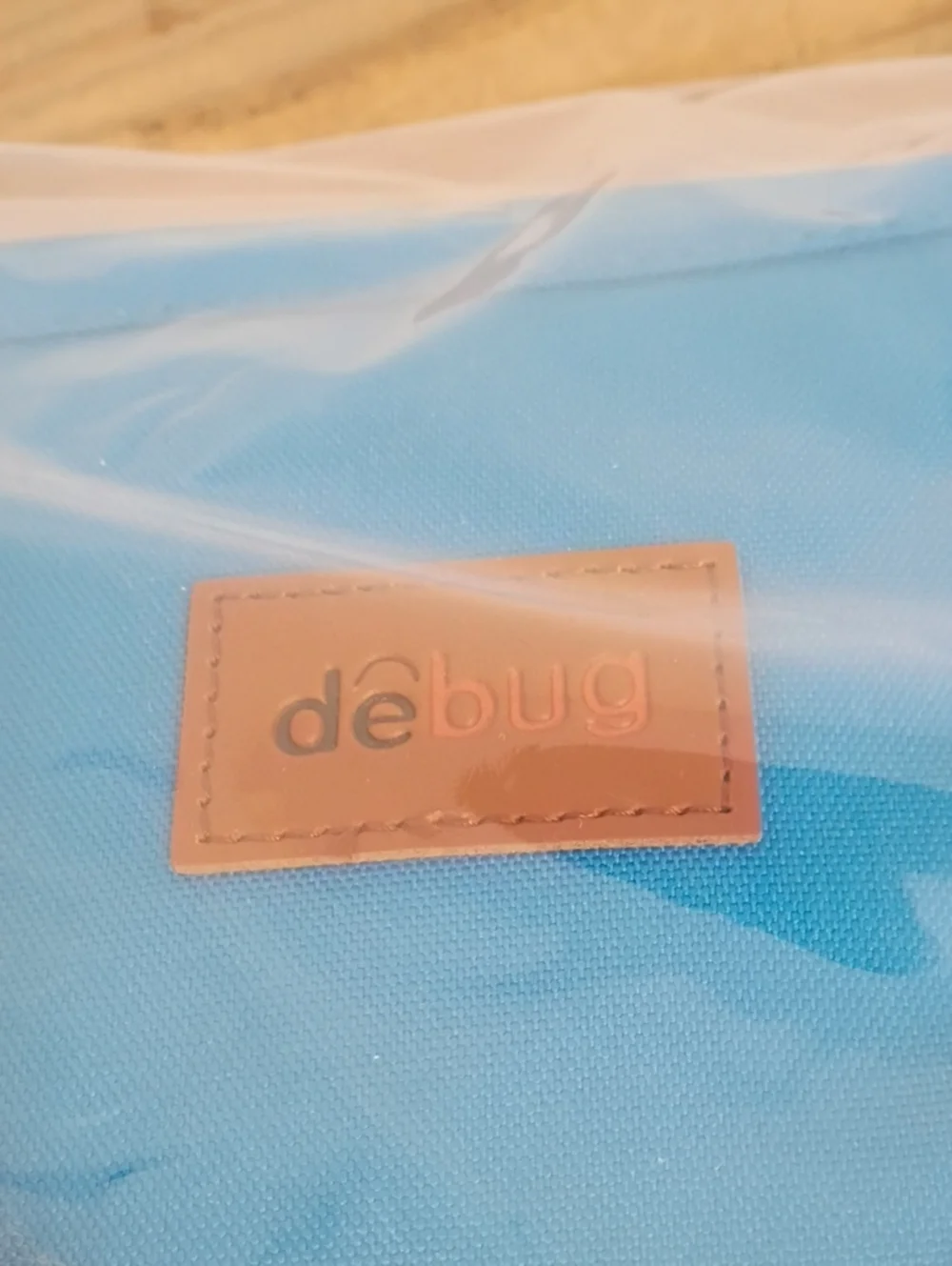 DEBUG Dual-Purpose Diaper Bag with Changing Station & Bassinet, Blue NWT